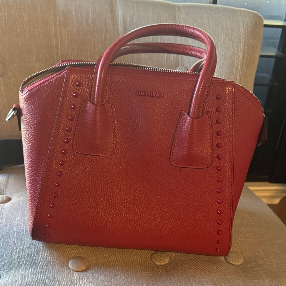 Valentino Ruby Red Satchel